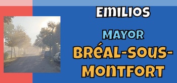 Emilios mayor of Bréal-sous-Montfort